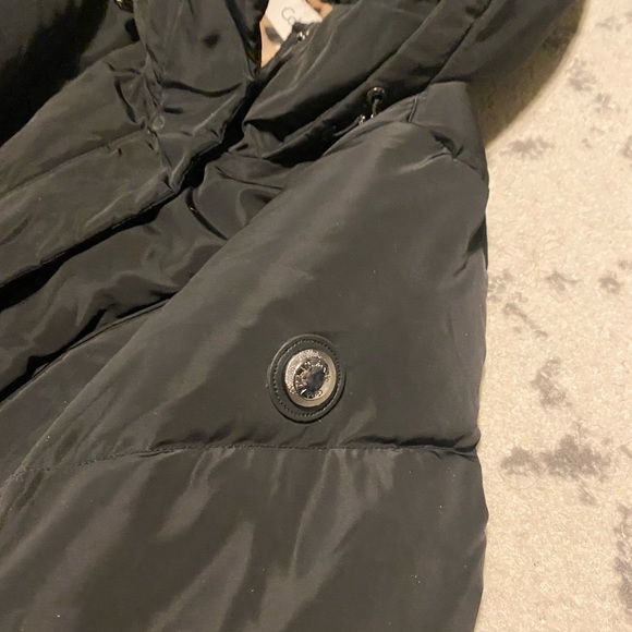 Calvin Klein black puffer down jacket size large - Picture 5 of 11